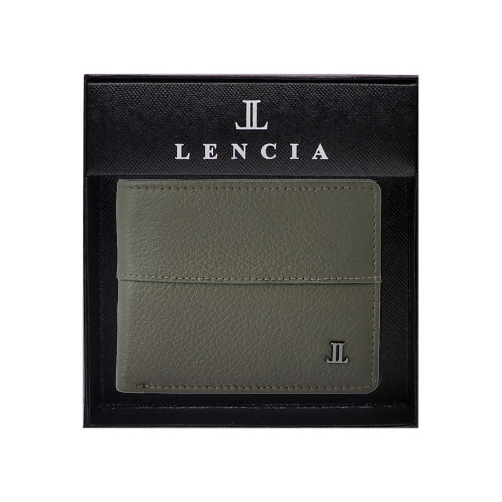 Lencia RFID Protected Floater DD Pattern Men Leather Wallet LMW-16665FDD - Image 10