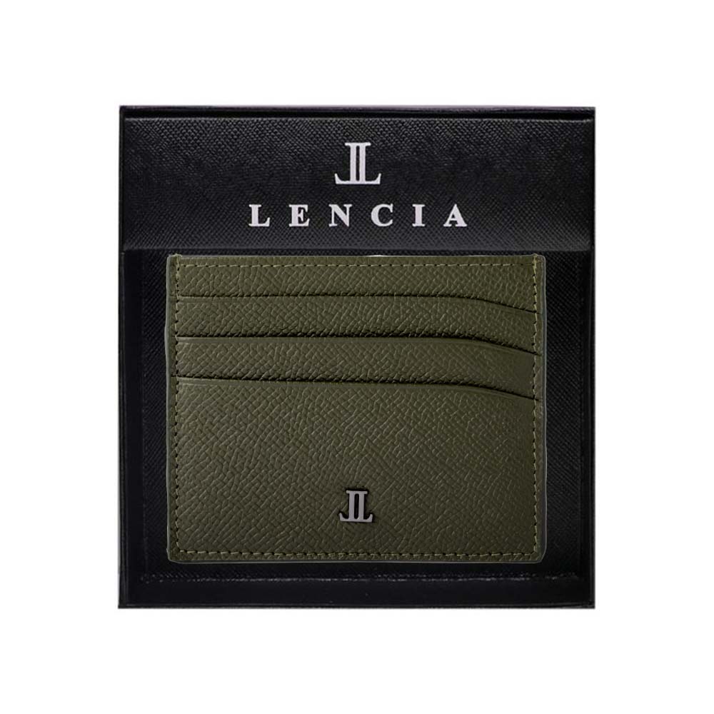 Lencia RFID Protected Furla Pattern Leather Card Holder LMWC-16668LF - Image 10