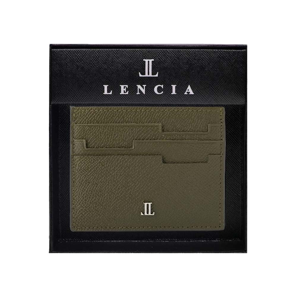 Lencia RFID Protected Furla Pattern Leather Card Holder LMWC-16669LF - Image 6