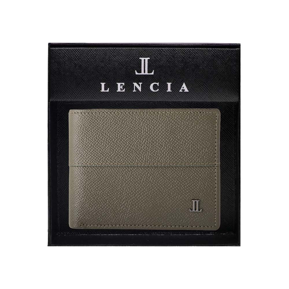 Lencia RFID Protected Furla Pattern Men Leather Wallet LMW-16665LF - Image 10