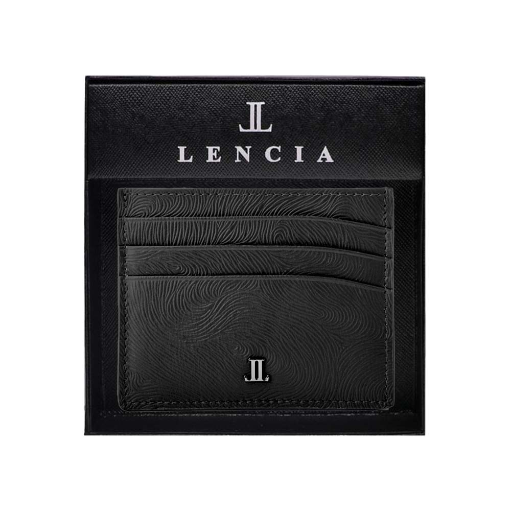 Lencia RFID Protected Lisborn Nappa(Horse Print) Pattern Leather Card Holder LMWC-16673HP - Image 14