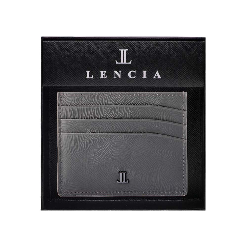 Lencia RFID Protected Lisborn Nappa(Horse Print) Pattern Leather Card Holder LMWC-16673HP - Image 15