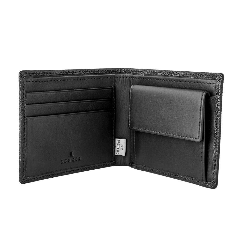 Lencia RFID Protected Lisborn Nappa(Horse Print) Pattern Men Leather Wallet LMW-16666HP - Image 7