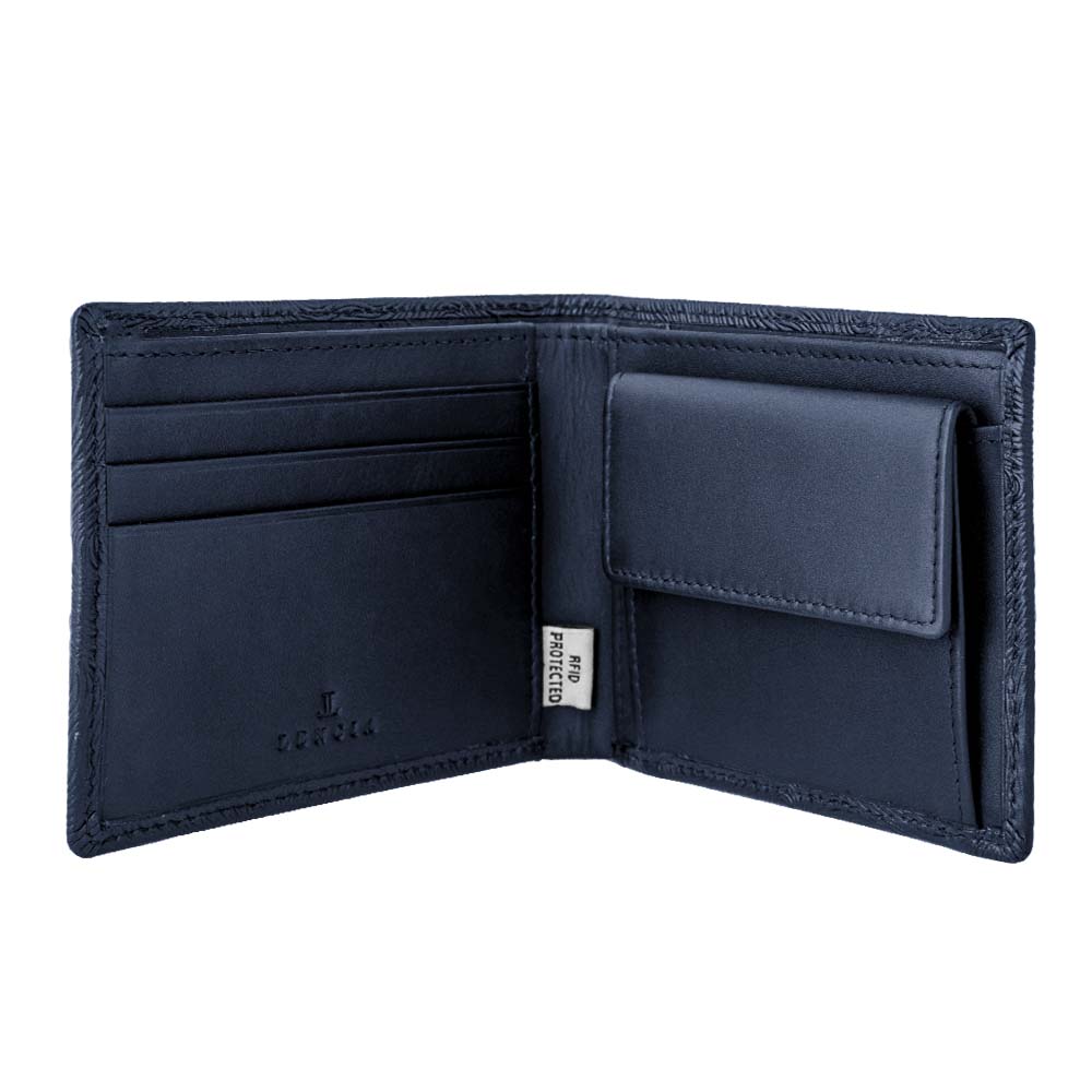 Lencia RFID Protected Lisborn Nappa(Horse Print) Pattern Men Leather Wallet LMW-16666HP - Image 8