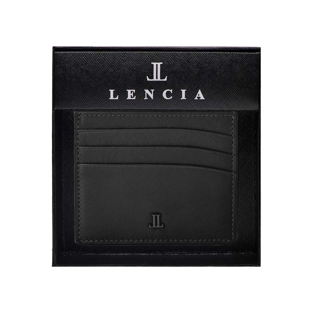 Lencia RFID Protected Scarlet Nappa Pattern Leather Card Holder LMWC-16673SN - Image 19