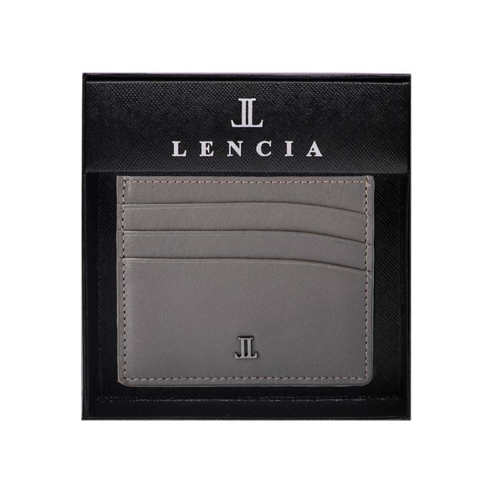 Lencia RFID Protected Scarlet Nappa Pattern Leather Card Holder LMWC-16673SN - Image 20