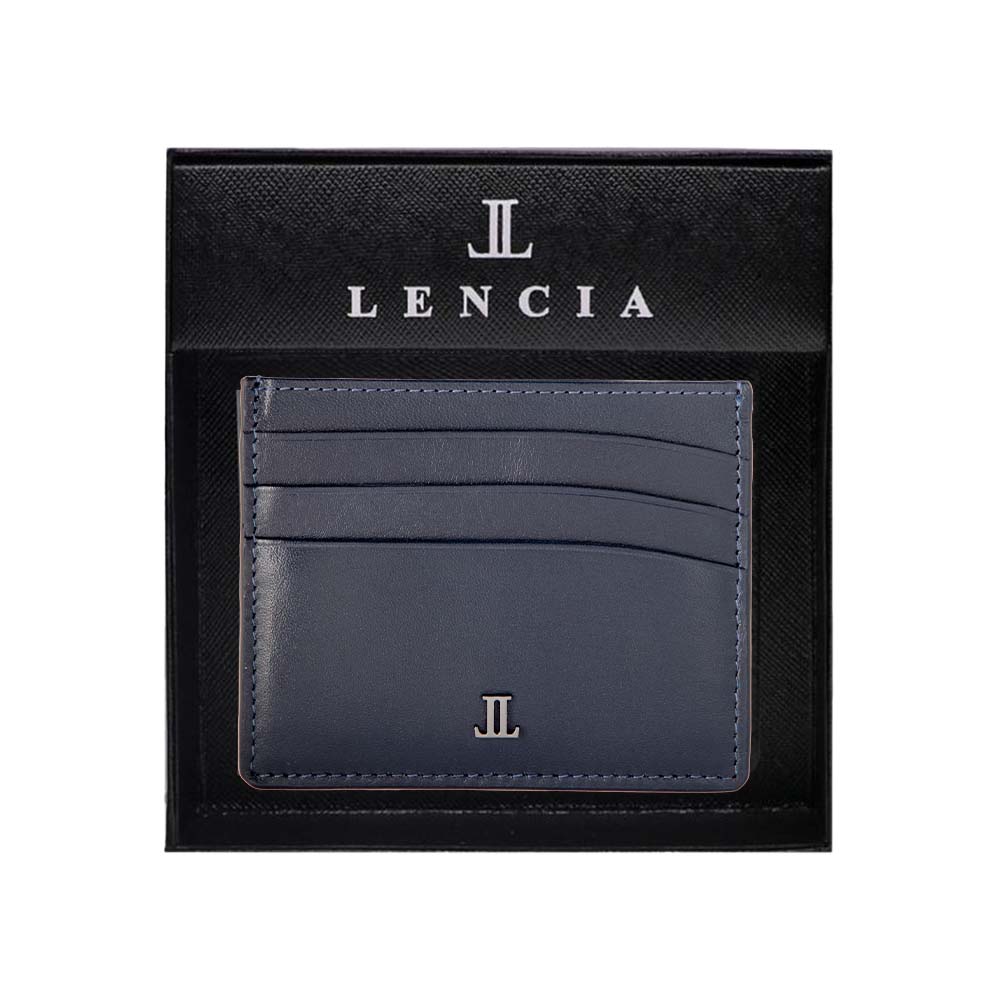 Lencia RFID Protected Scarlet Nappa Pattern Leather Card Holder LMWC-16673SN - Image 18