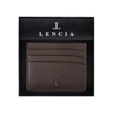 Lencia RFID Protected Scarlet Nappa Pattern Leather Card Holder LMWC-16673SN - Image 17