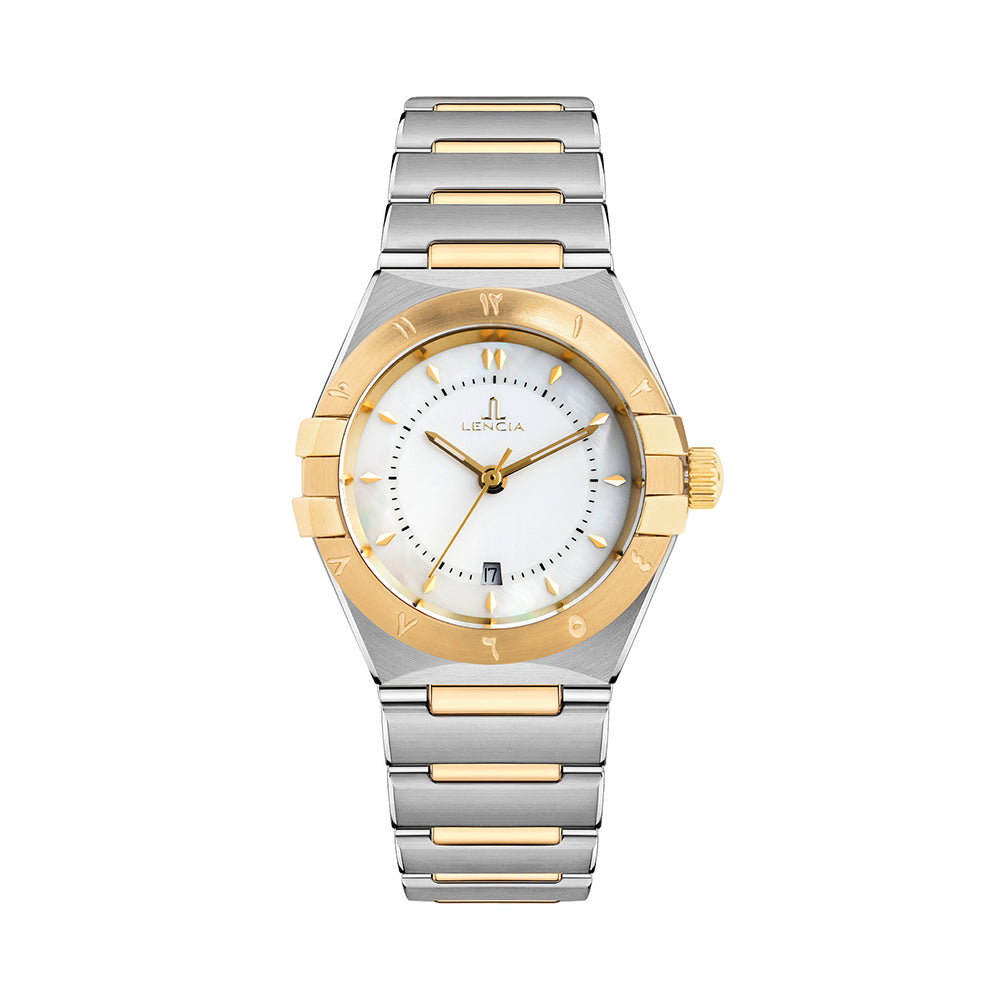 Lencia Serenity Gold Women Watch LC2424W9