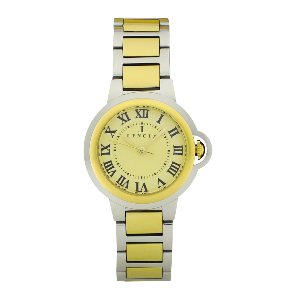 Lencia Stainless Steel Women Analog Watch-LC7174A