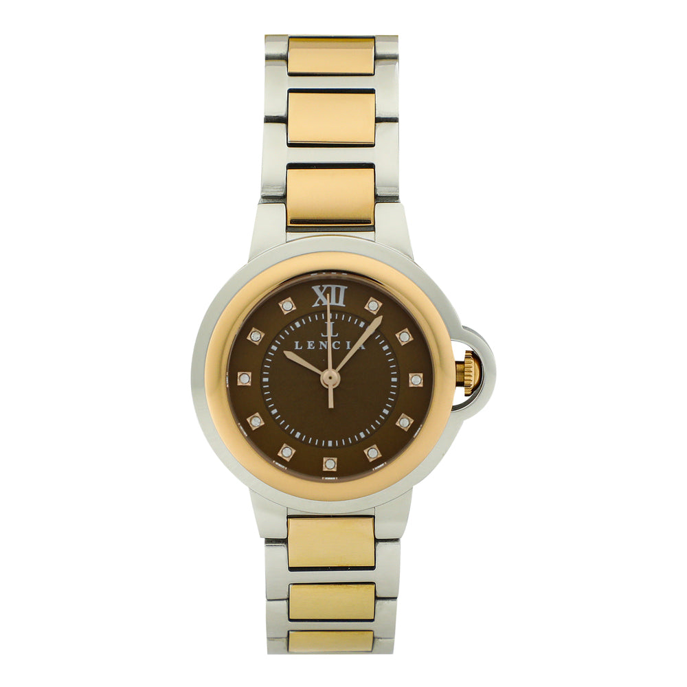 Lencia Stainless Steel Women Analog Watch-LC7174H - Image 22