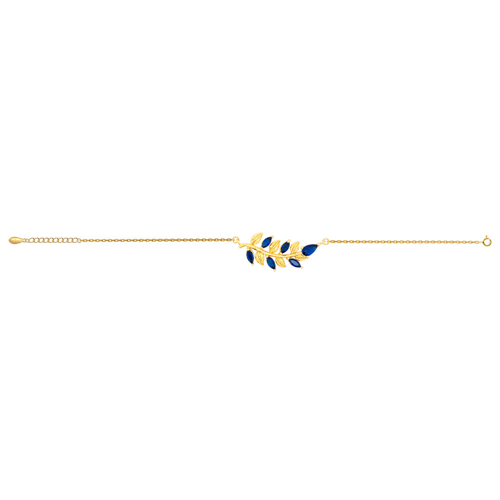 Lencia Women's Leaf Bracelet LLJ-JSC1682