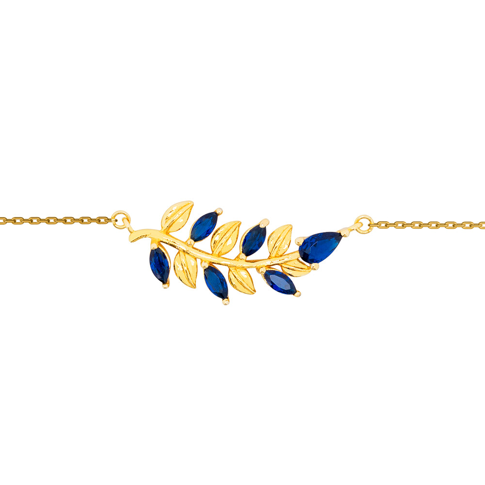 Lencia Women's Leaf Bracelet LLJ-JSC1682 - Image 5
