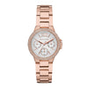 Michael Kors Camille Multifunction Rose Gold-Tone Steel Watch