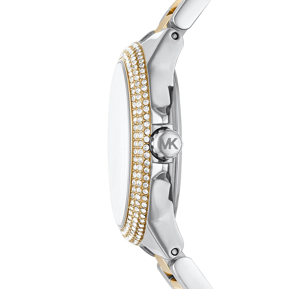 Michael Kors Camille Multifunction Rose Gold-Tone Steel Watch - Image 4