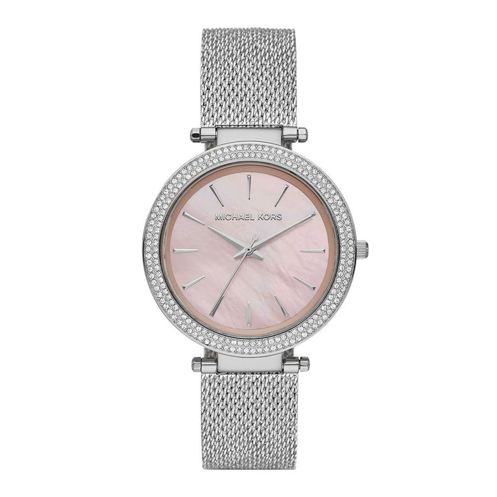 Michael Kors Darci Three-Hand Rose Gold Crystal Watch - Image 2