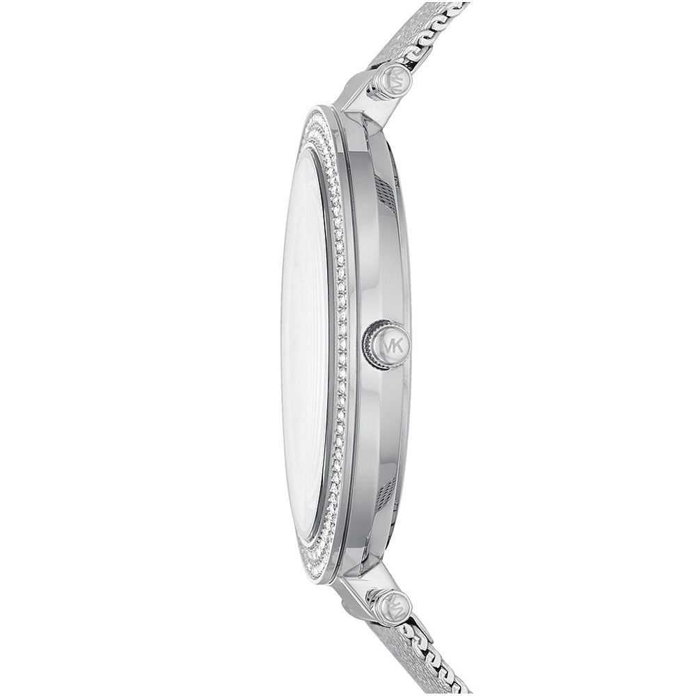 Michael Kors Darci Three-Hand Rose Gold Crystal Watch - Image 4