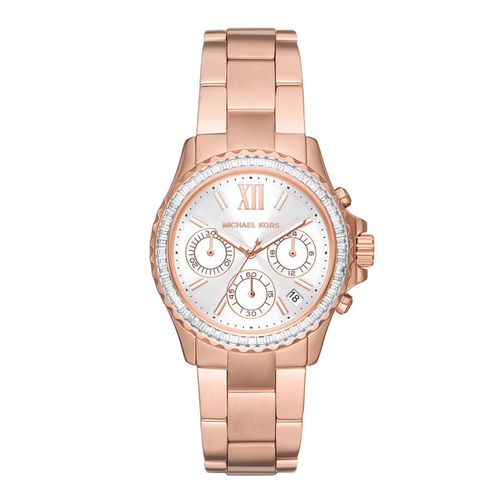 Michael Kors Everest Chronograph Gold-Tone Stainless Steel Watch - Image 3