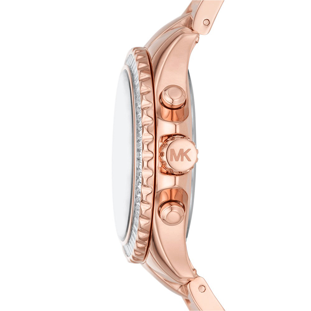 Michael Kors Everest Chronograph Gold-Tone Stainless Steel Watch - Image 6