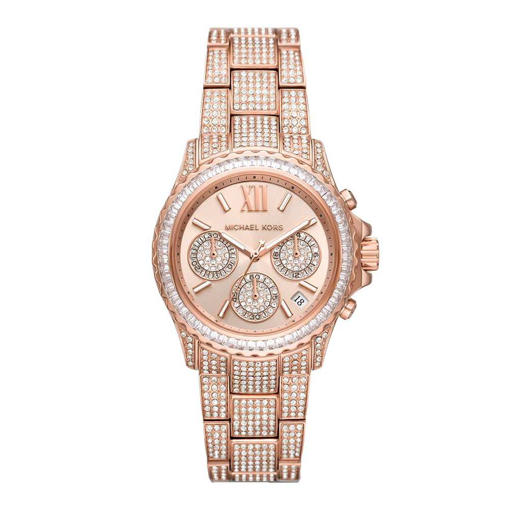 Michael Kors Everest Chronograph Gold-Tone Stainless Steel Watch - Image 2
