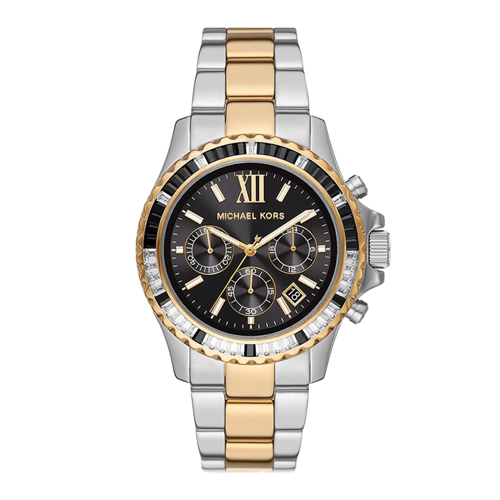 Michael Kors Everest Chronograph Rose Gold-Tone Stainless Steel Watch