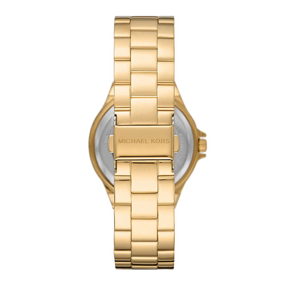 Michael Kors Lennox Three-Hand Gold-Tone Stainless Steel Watch - Image 7