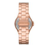 Michael Kors Lennox Three-Hand Gold-Tone Stainless Steel Watch - Image 8