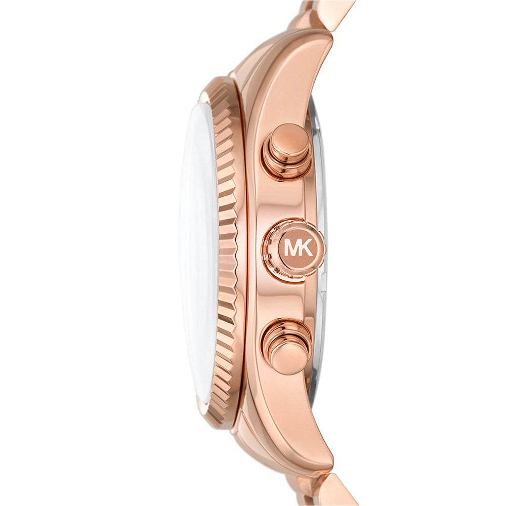 Michael Kors Lexington Chronograph Stainless Steel Watch - Image 5