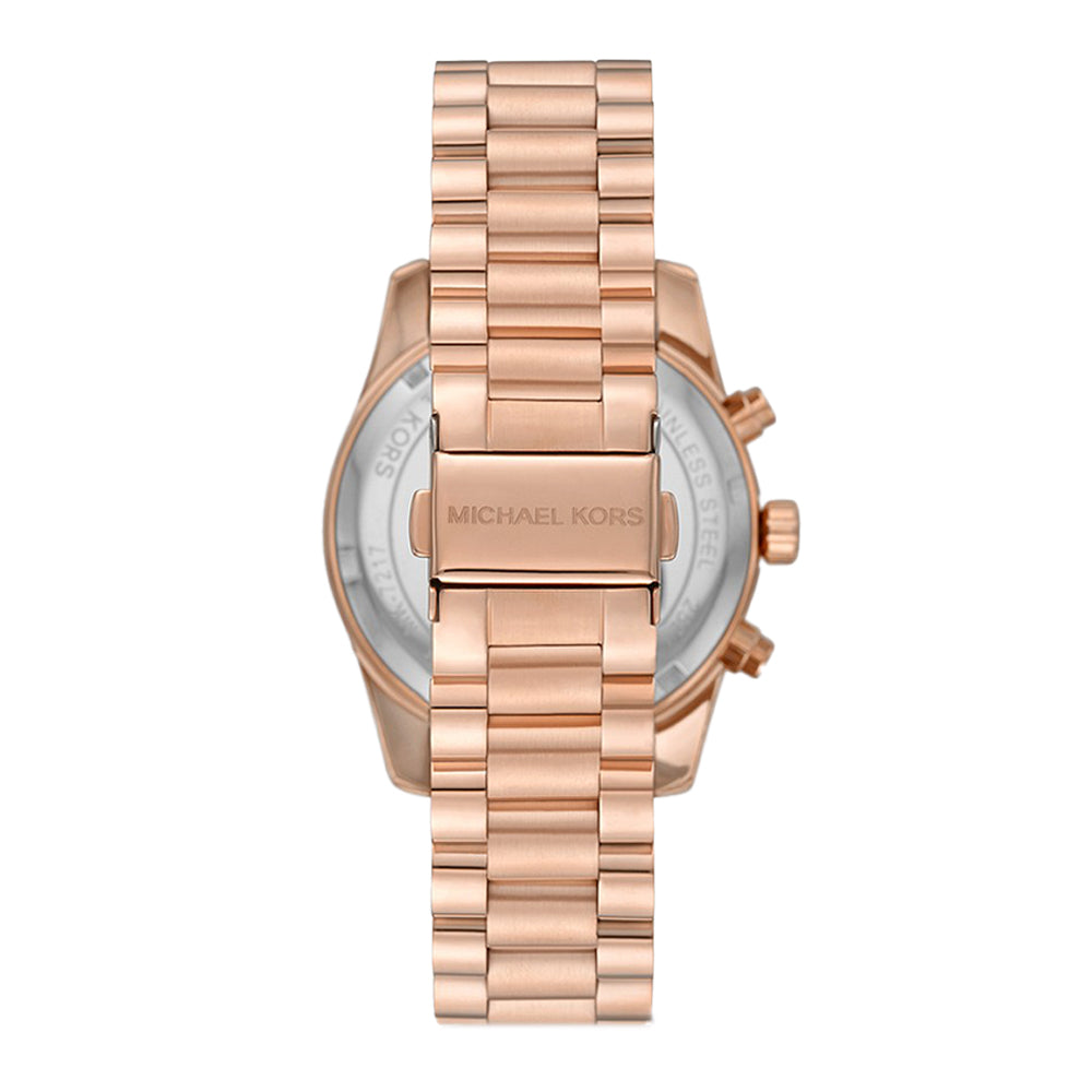 Michael Kors Lexington Chronograph Stainless Steel Watch - Image 8