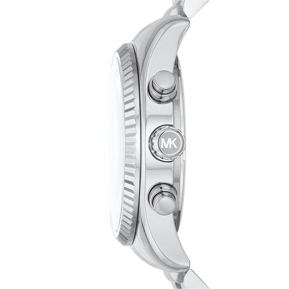 Michael Kors Lexington Chronograph Stainless Steel Watch - Image 4