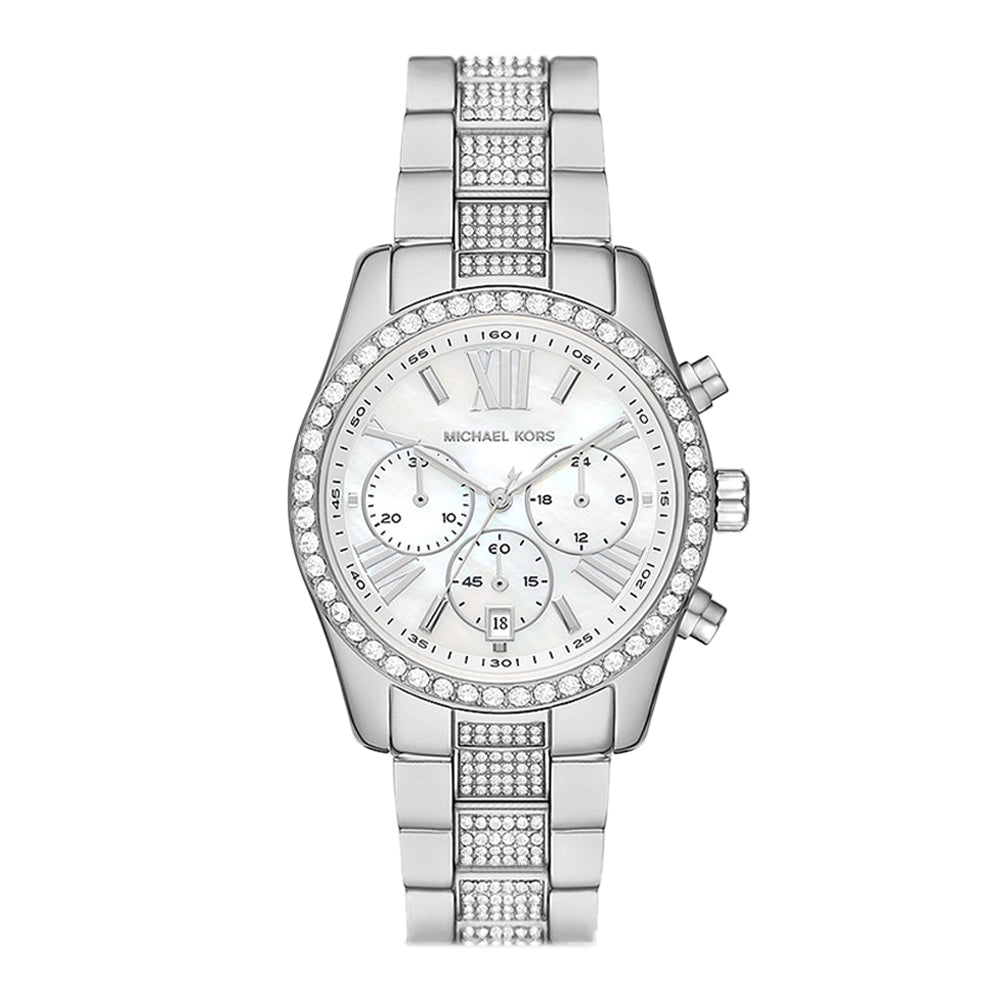 Michael Kors Lexington Lux Chronograph Gold-Tone Stainless Steel Watch - Image 3