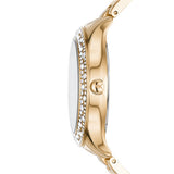 Michael Kors Liliane Three-Hand Rose Gold-Tone Stainless Steel Watch - Image 8