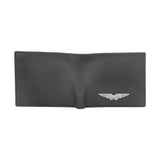 Police Black Genuine Leather Winged Emblem Bi-fold Wallet - PA35471WLB - Image 3
