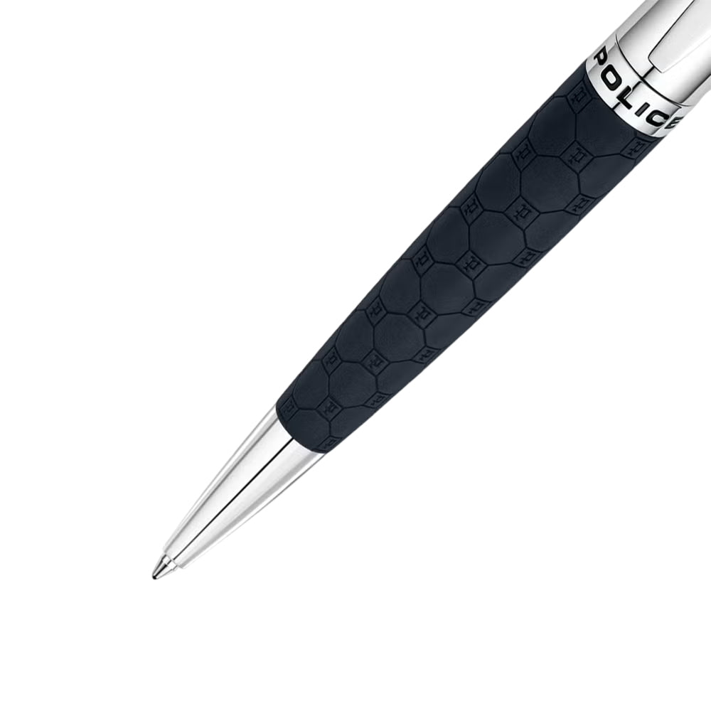 Police Cordia Silver/Black Ballpoint Pen PERGB0004303 - Image 3