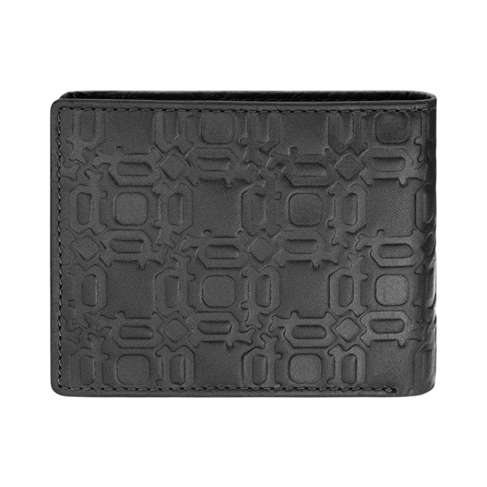 Police Dario Black Genuine Leather Wallet 6 Card Slots - PELGW2204601 - Image 2