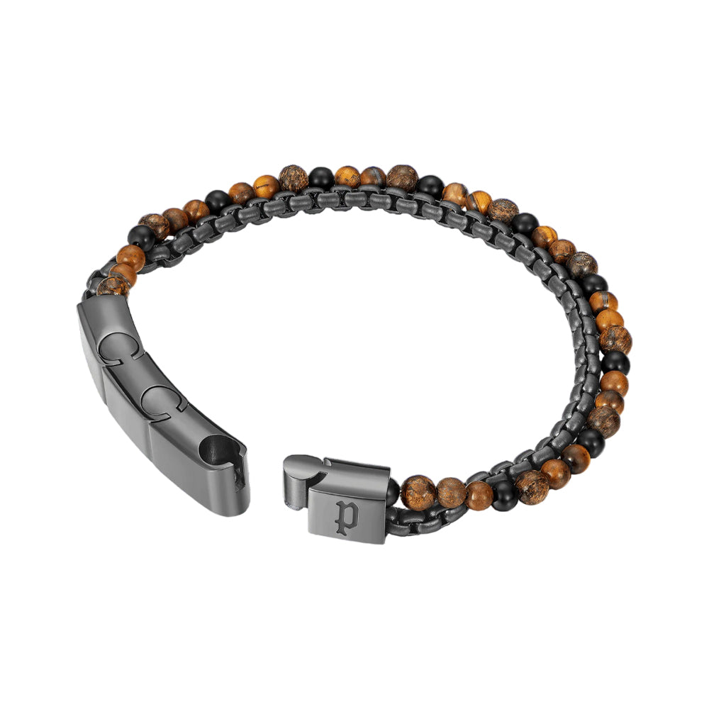 Police Double Impact Bracelet for Men PEAGB0039701 - Image 3