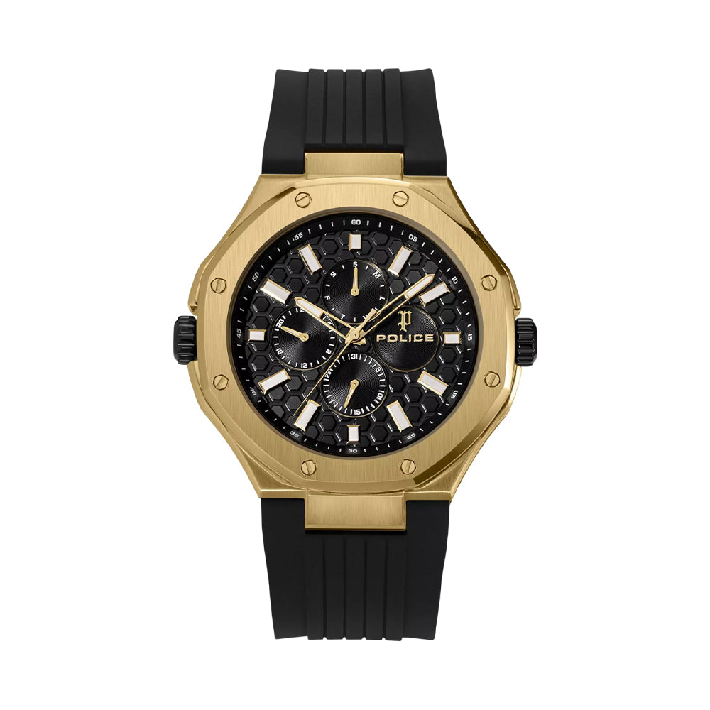Police Dual Reversible Silver and Gold Toned Men Watch - PEWGQ0081901 - Image 5