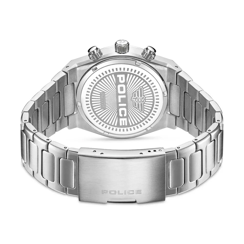 Police Eclipse Green Dial Stainless Steel Bracelet Mens Watch PEWJK2226708 - Image 3