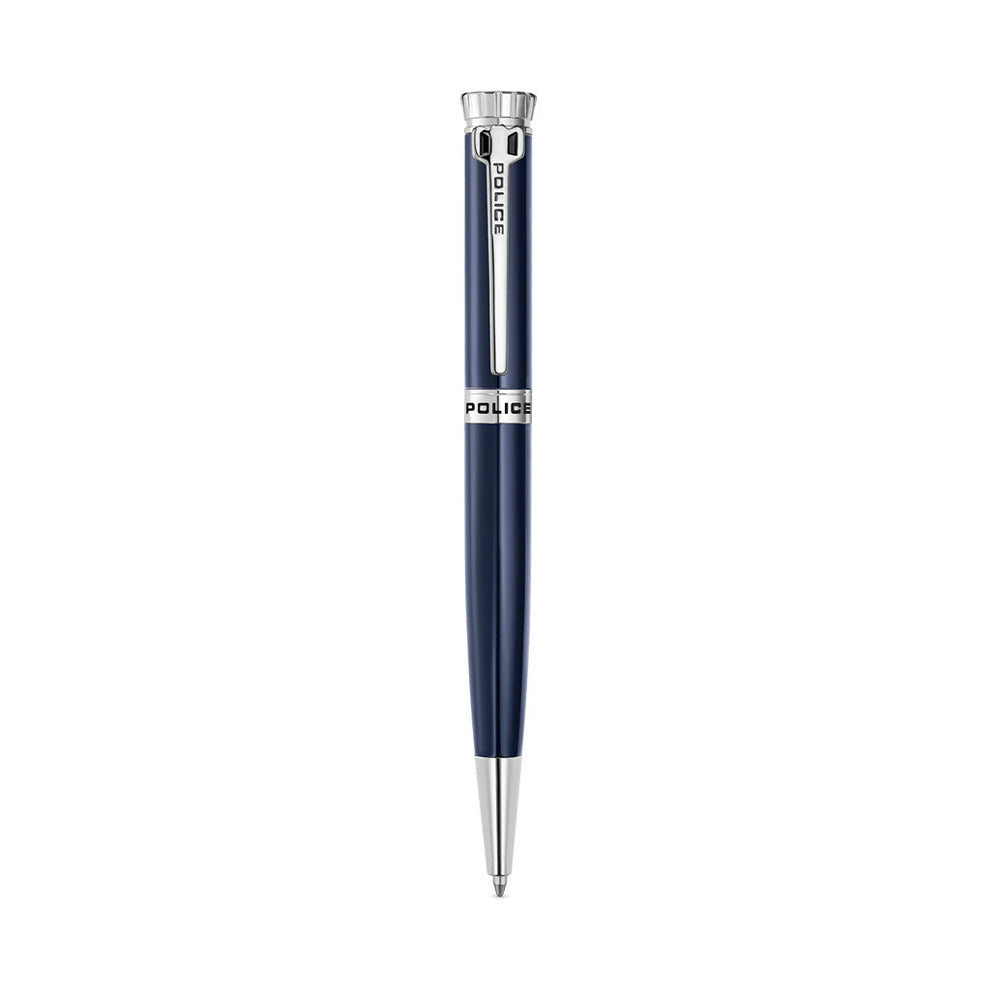 Police Gothic Blue Metal Pen For Men PERGR0000504