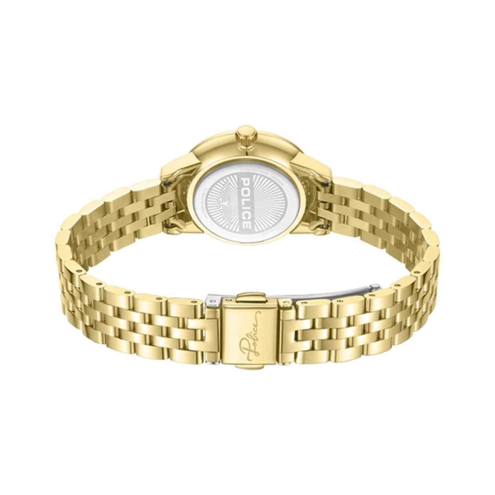 Police Green Dial Gold Metal Bracelet Womens Watch PEWLG2240803 - Image 3
