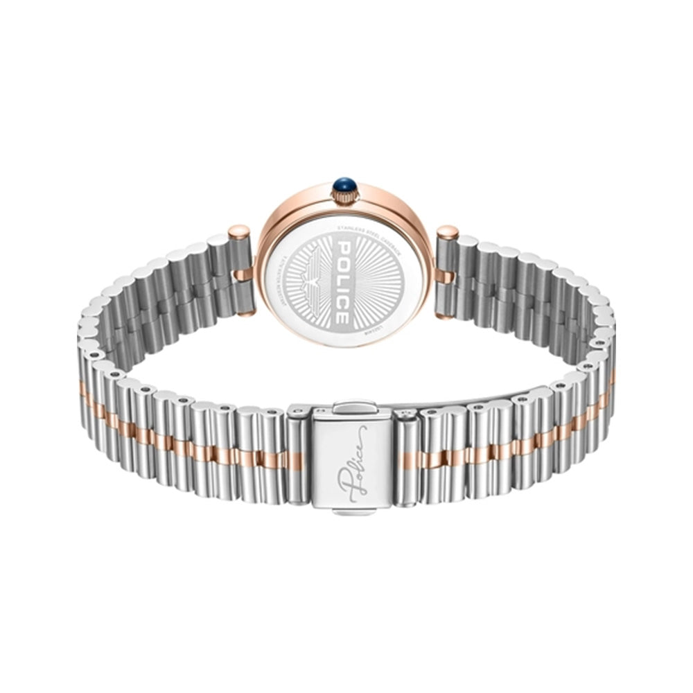 Police Grey Dial Rose Gold Metal Bracelet Womens Watch PEWLG2240603 - Image 3