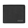 Police Heli Black Genuine Leather Coin Wallet
