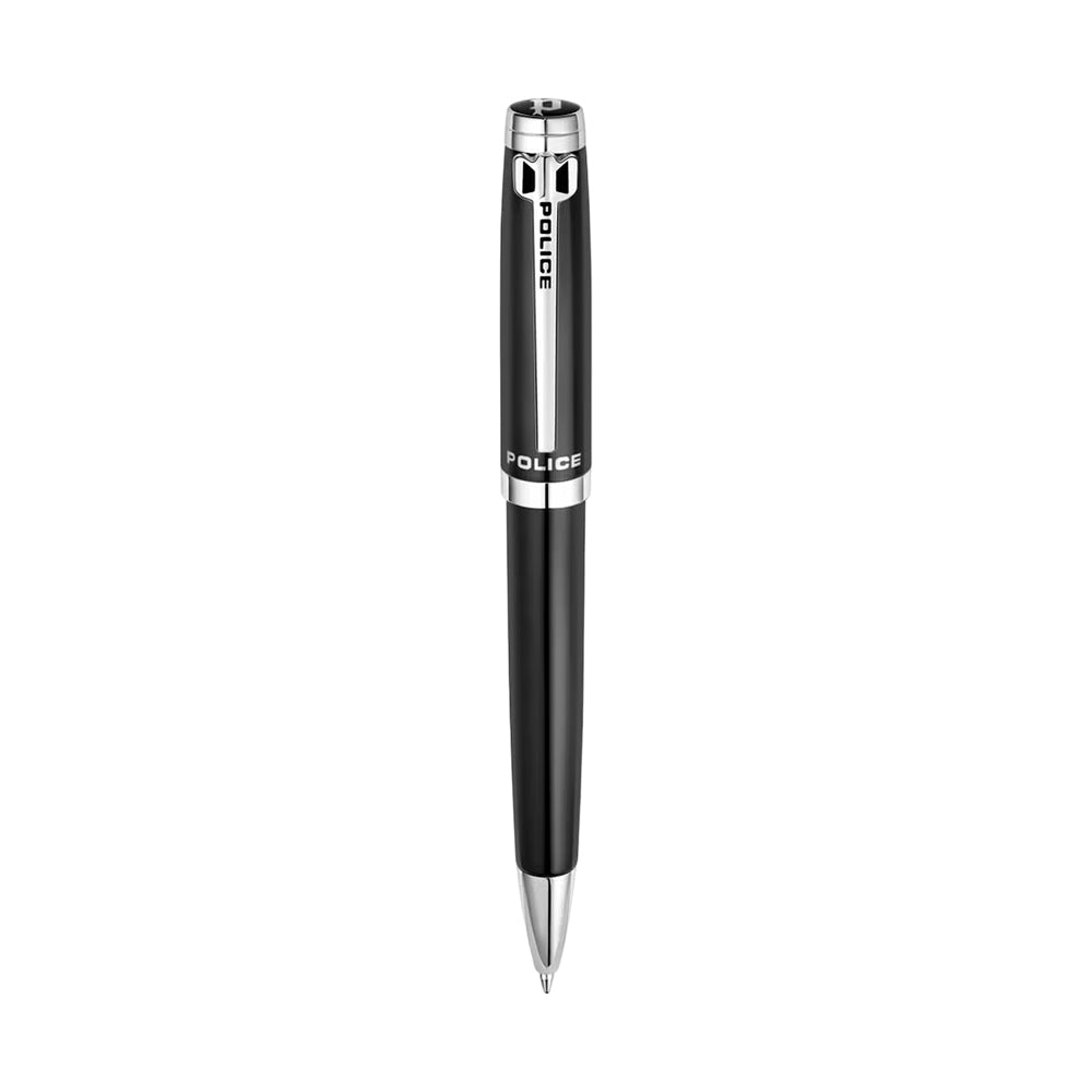 Police Meiryo Black Textured Ballpoint Pen PERGB0005301