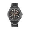 Police Moonstrike Gunmetal Black Dial Chronograph Mens Watch PEWGK0093103