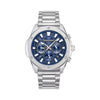 Police Moonstrike Rebel Navy Blue Dial Stainless Steel Mens Watch PEWGK0093102