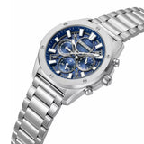 Police Moonstrike Rebel Navy Blue Dial Stainless Steel Mens Watch PEWGK0093102 - Image 2