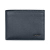 Police Navy Blue Smooth PU Leather Wallet - PELGW2207002