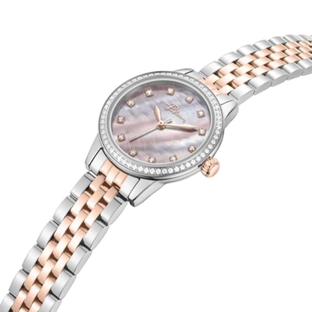 Police Pink Dial Rose Gold Metal Bracelet Womens Watch PEWLG2240802 - Image 2