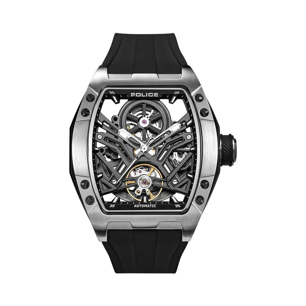 Police Tampa Skeleton Automatic Watch PEWGR0082102