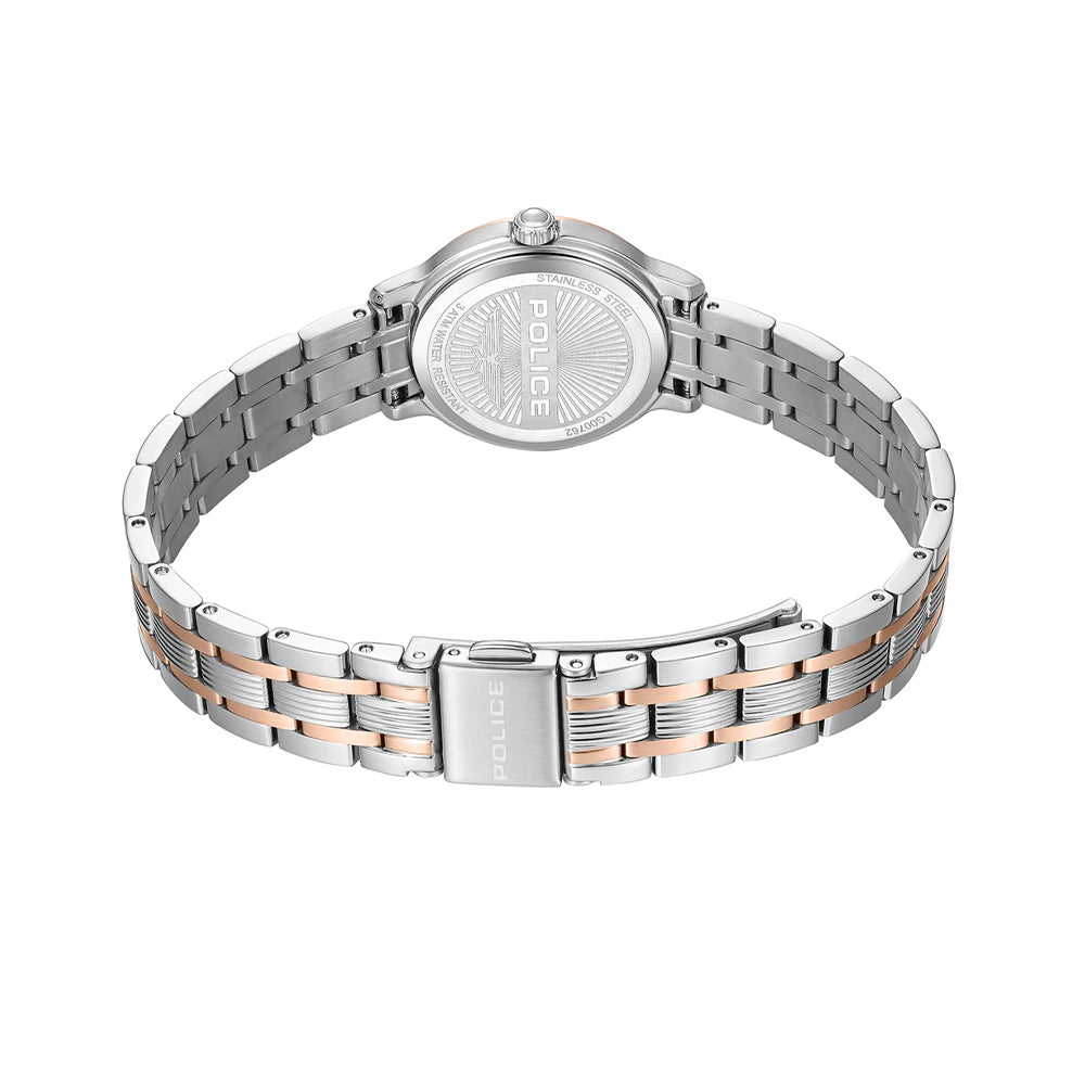 Police Women's Two-Tone Watch with Grey Dial PEWLG0076203 - Image 3